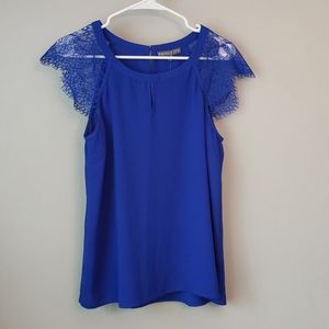 Brixon Ivy (Stitch Fix) lace sleeve top